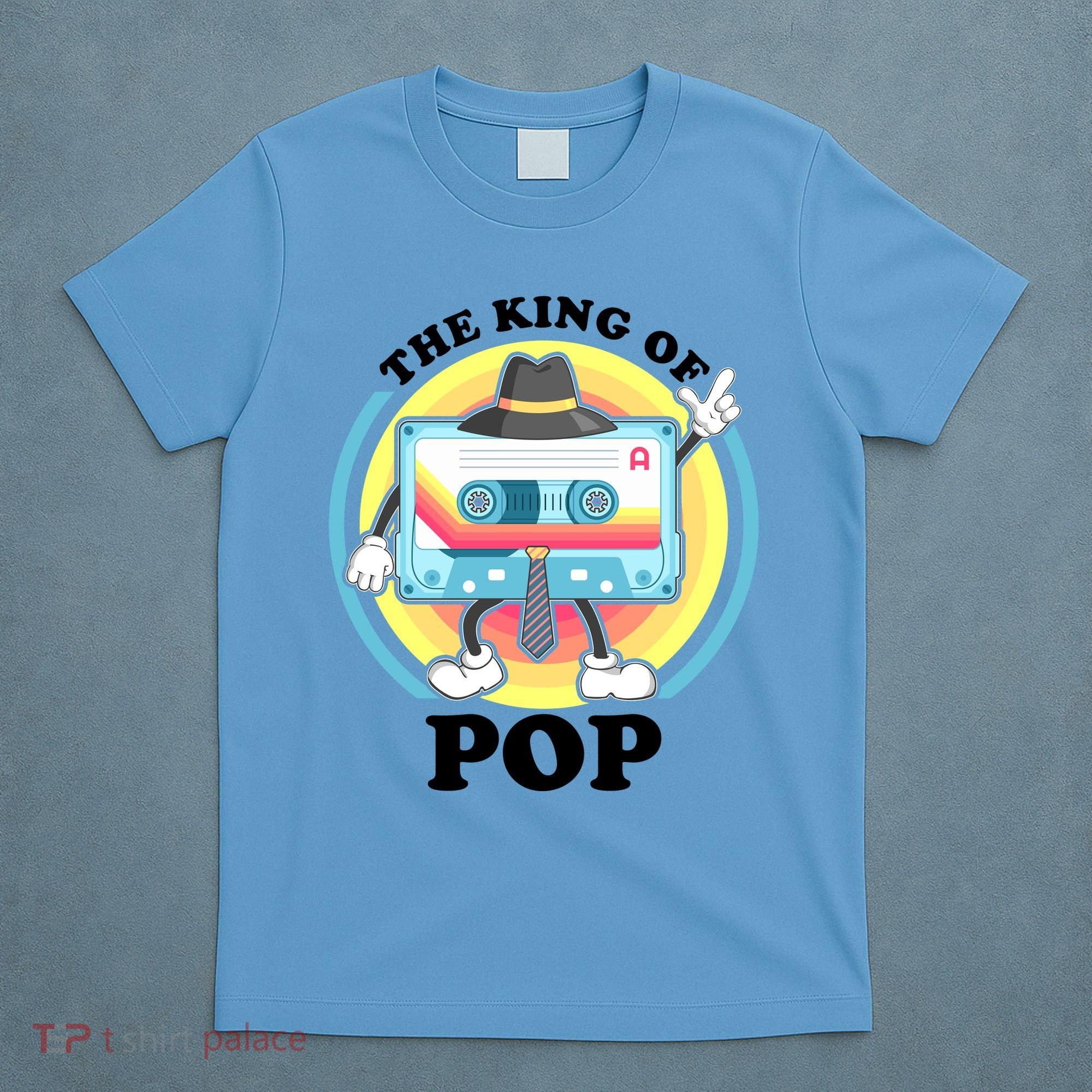 The King of Pop Retro Cassette Tape T-Shirt