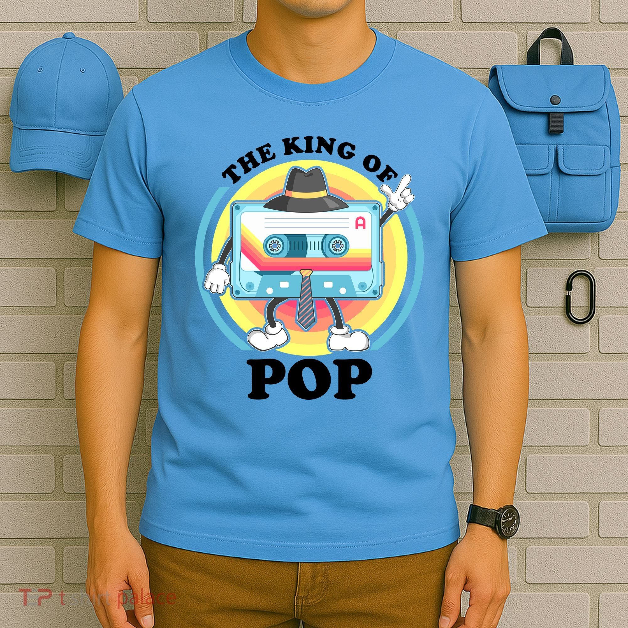 The King of Pop Retro Cassette Tape T-Shirt