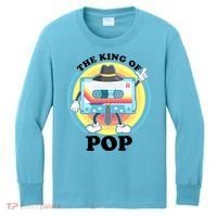 The King of Pop Retro Cassette Tape Kids Long Sleeve Shirt thumb 0