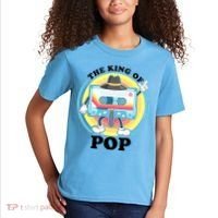 The King of Pop Retro Cassette Tape Kids T-Shirt thumb 2