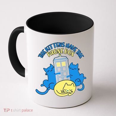 The Kittens Have The Phone Box Coffee Mug