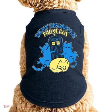 The Kittens Have The Phone Box Doggie Tank
