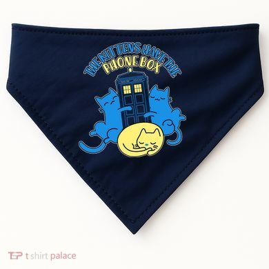 The Kittens Have The Phone Box USA-Made Doggie Bandana