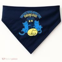 The Kittens Have The Phone Box USA-Made Doggie Bandana thumb 0
