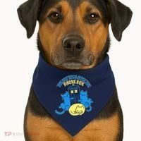 The Kittens Have The Phone Box USA-Made Doggie Bandana thumb 1