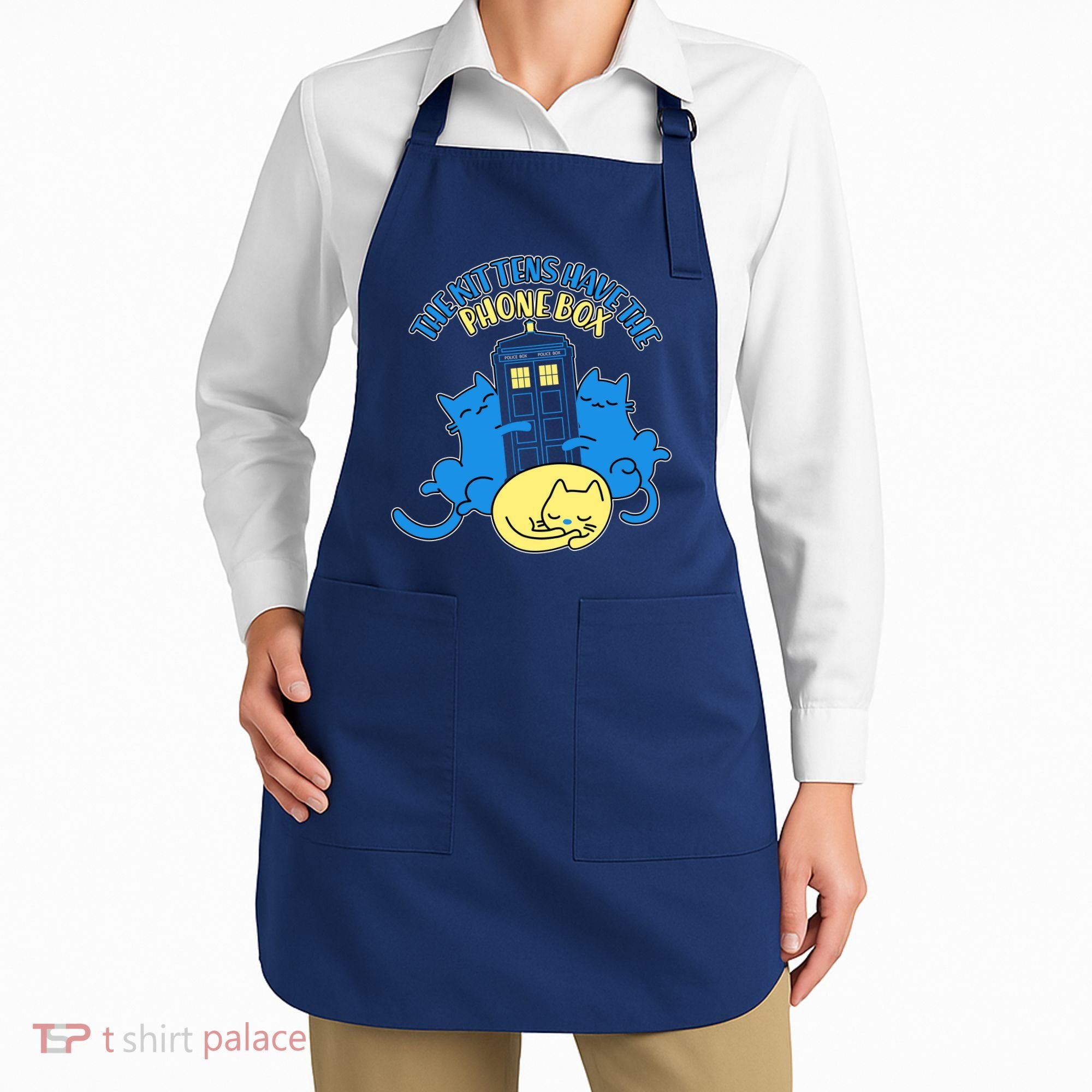 The Kittens Have The Phone Box Apron