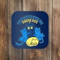 The Kittens Have The Phone Box Coaster thumb 0