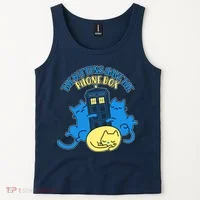 The Kittens Have The Phone Box Tank Top thumb 2