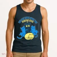The Kittens Have The Phone Box Tank Top thumb 3