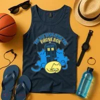 The Kittens Have The Phone Box Tank Top thumb 4