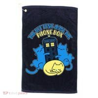 The Kittens Have The Phone Box Golf Towel thumb 0