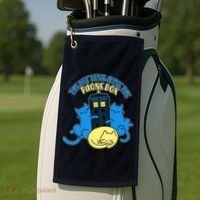 The Kittens Have The Phone Box Golf Towel thumb 2