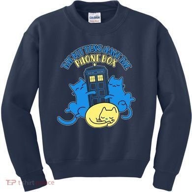 The Kittens Have The Phone Box Kids Sweatshirt