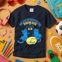 The Kittens Have The Phone Box Kids T-Shirt thumb 3