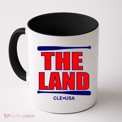 The Land Cleveland, Ohio Baseball Coffee Mug