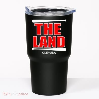 The Land Cleveland, Ohio Baseball Tumbler