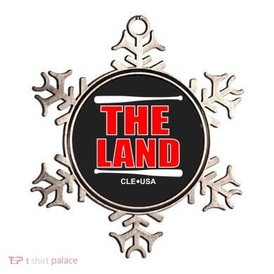 The Land Cleveland, Ohio Baseball Ornament