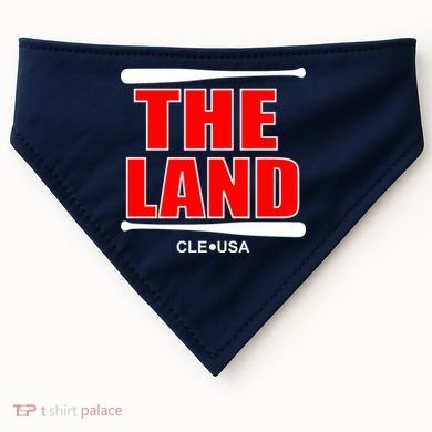 The Land Cleveland, Ohio Baseball USA-Made Doggie Bandana
