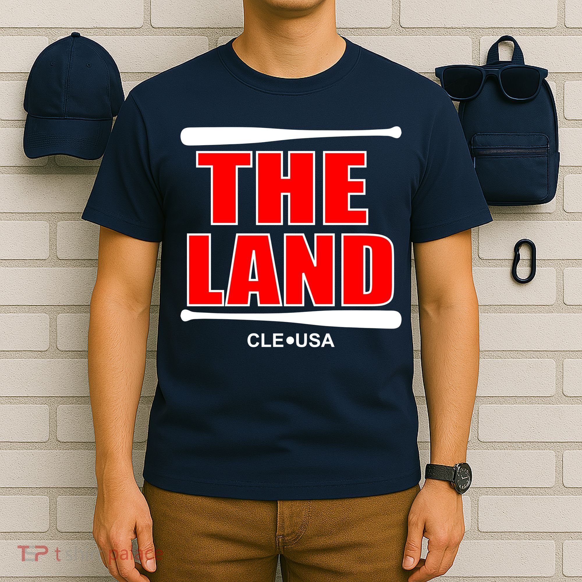 The Land Cleveland, Ohio Baseball T-Shirt