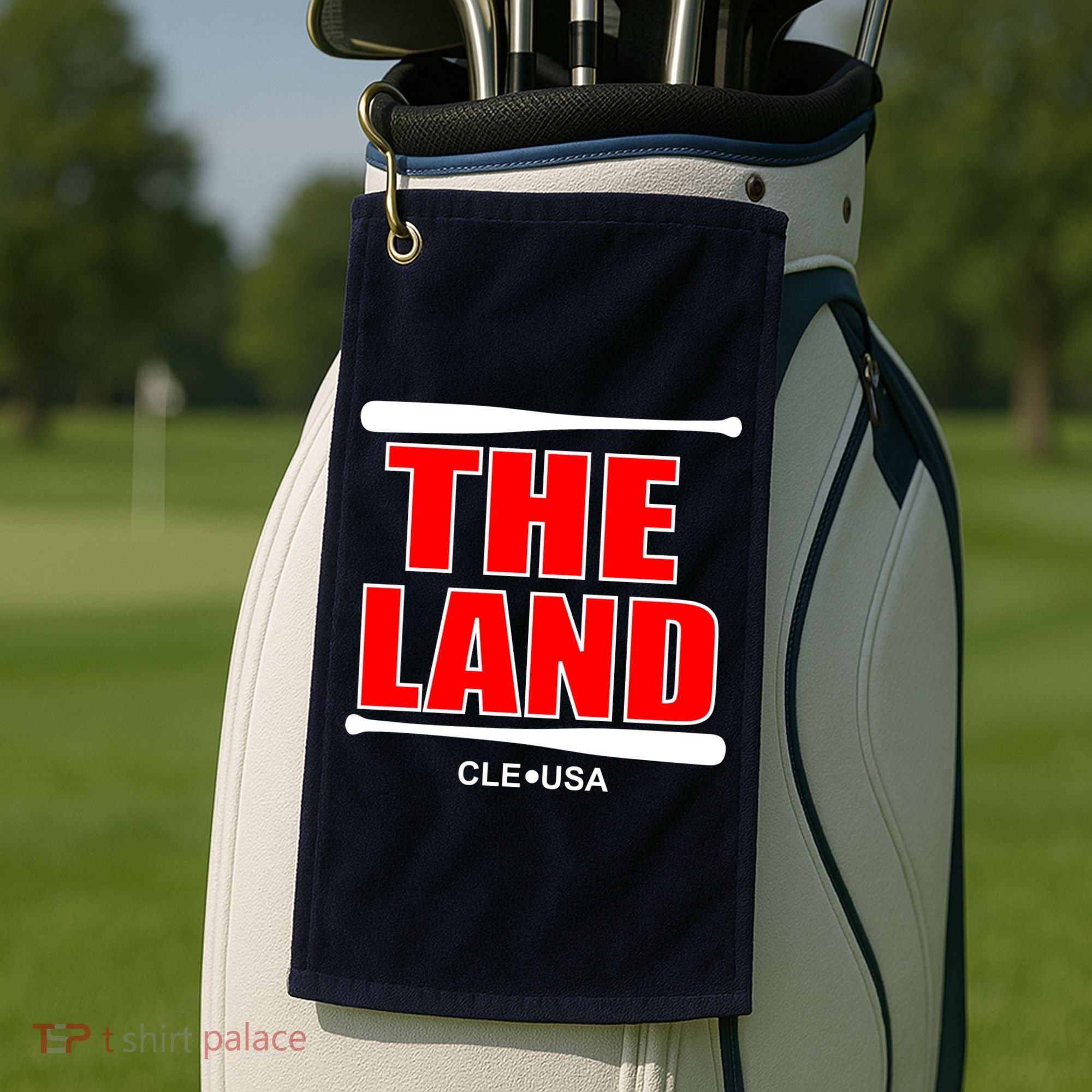 The Land Cleveland, Ohio Baseball Golf Towel