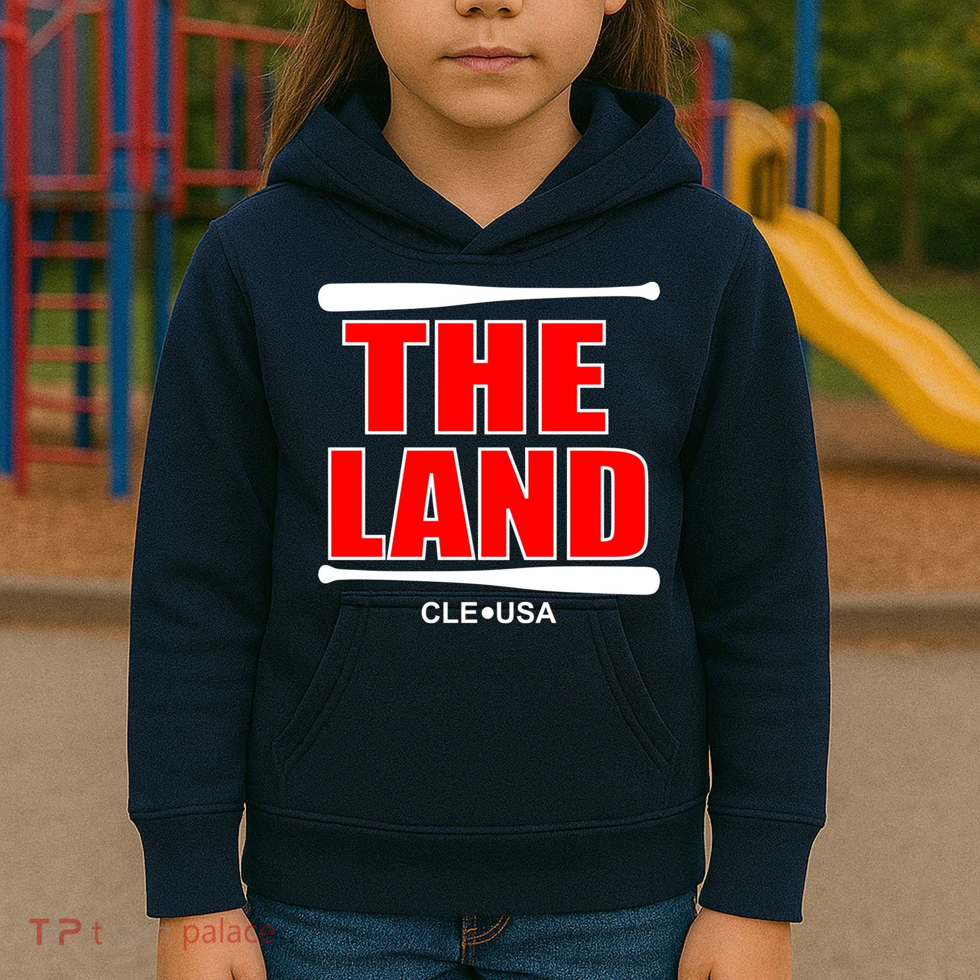 The Land Cleveland, Ohio Baseball Kids Hoodie