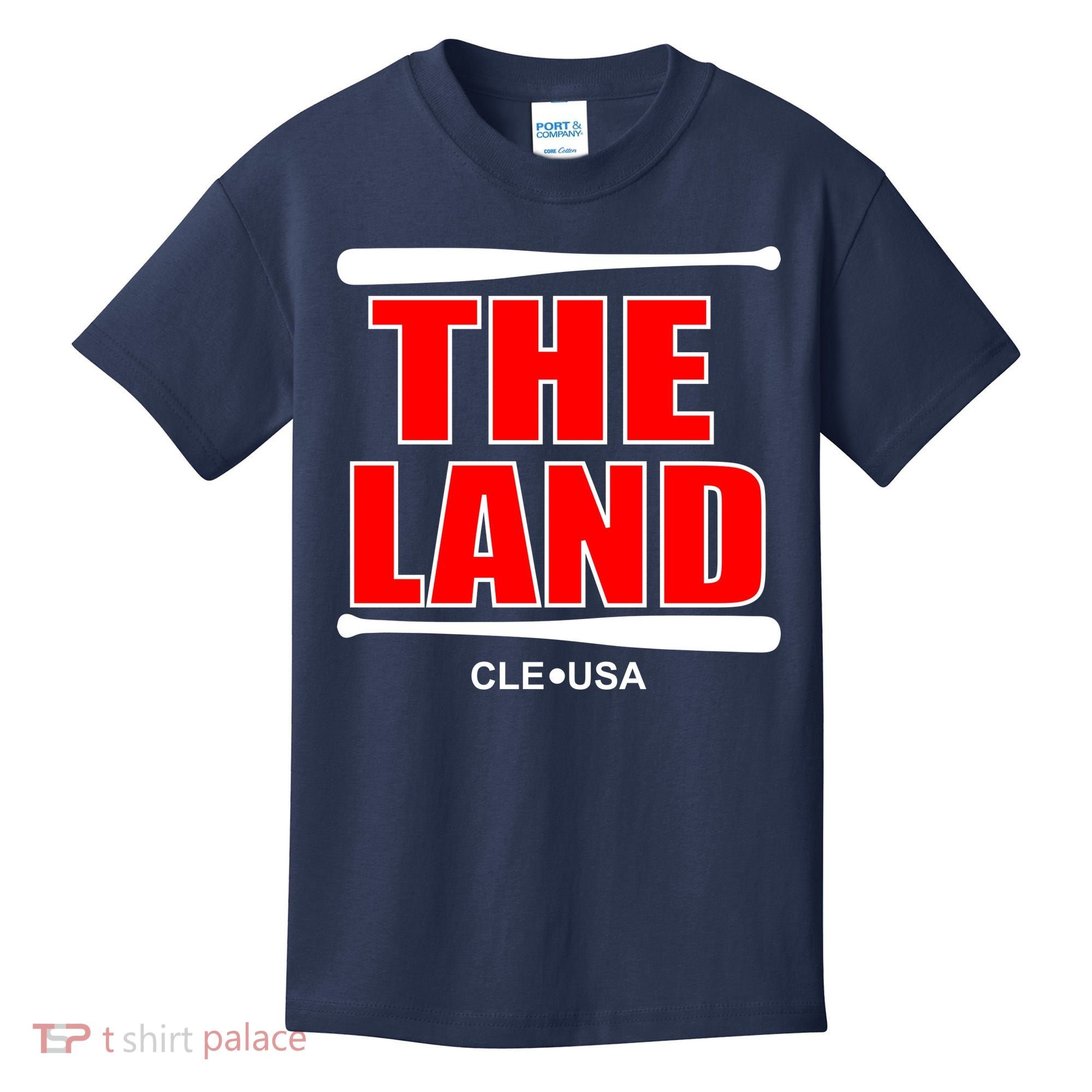 The Land Cleveland, Ohio Baseball Kids T-Shirt