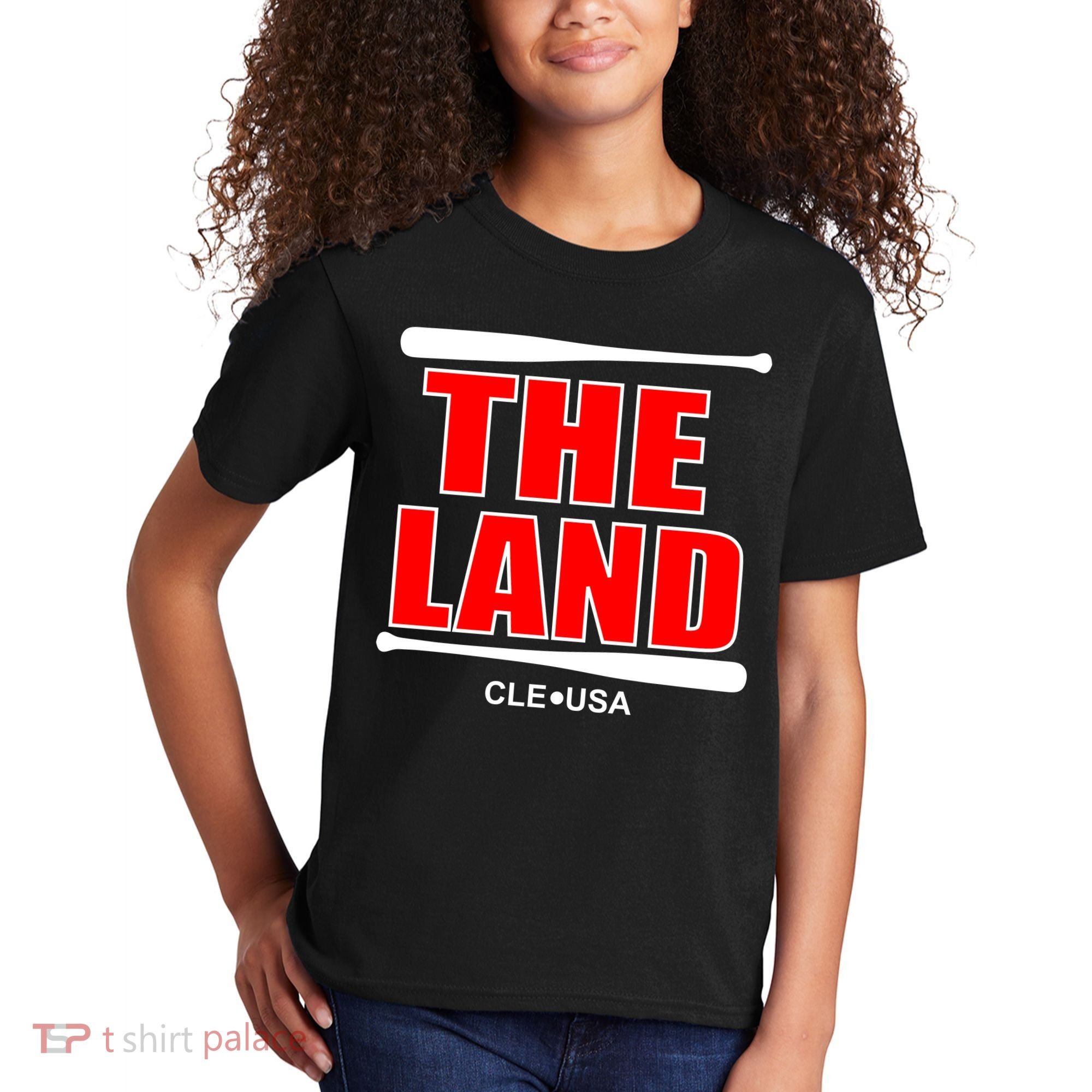 The Land Cleveland, Ohio Baseball Kids T-Shirt