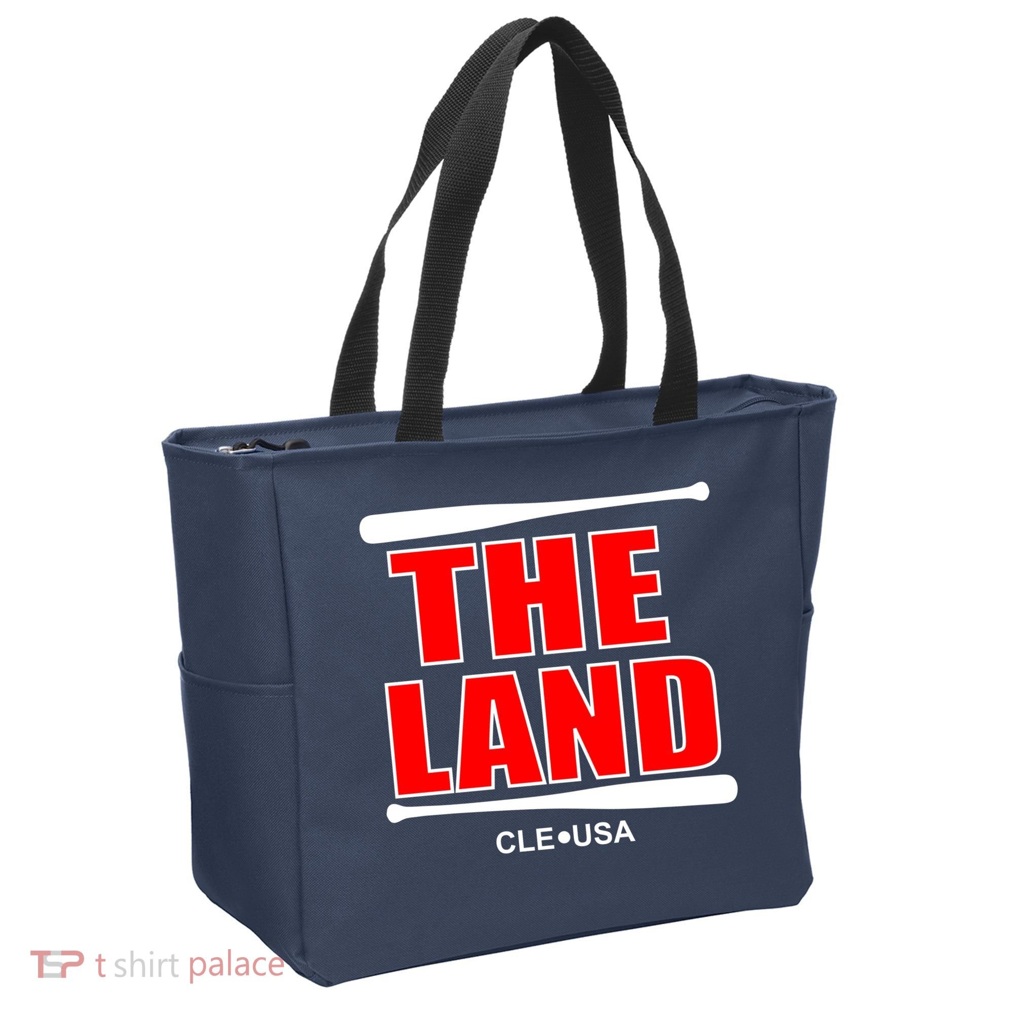 The Land Cleveland, Ohio Baseball Tote Bag