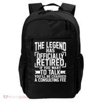The Legend Has Officially Retired Backpack thumb 0