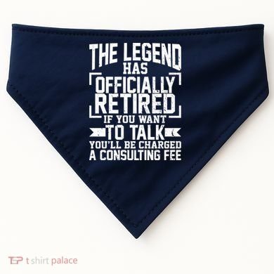 The Legend Has Officially Retired USA-Made Doggie Bandana