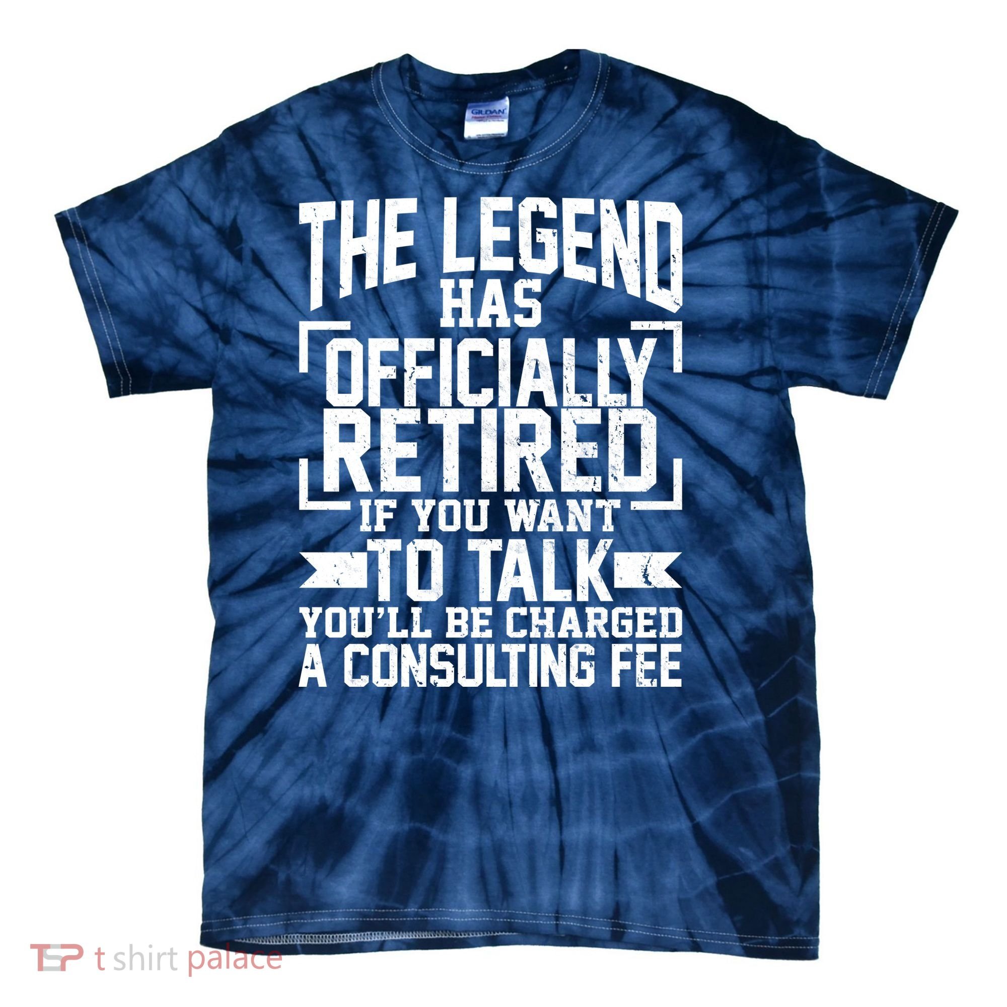 The Legend Has Officially Retired Tie-Dye T-Shirt