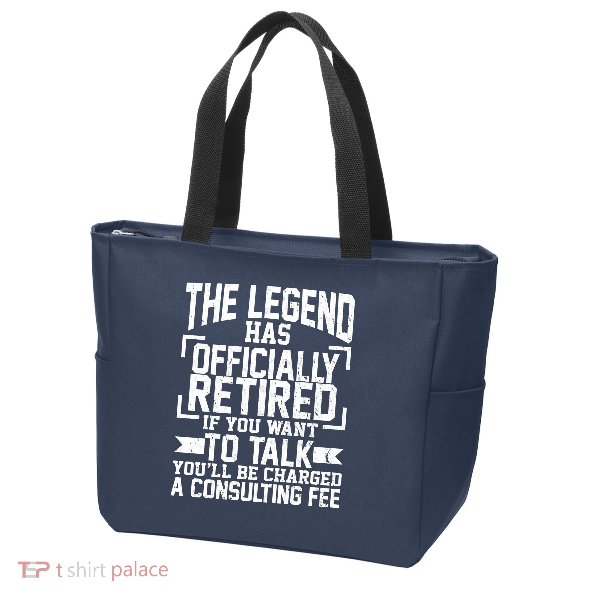 The Legend Has Officially Retired Tote Bag