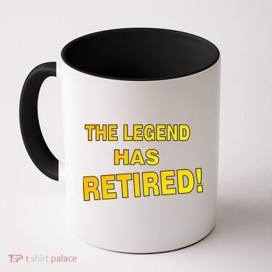 The Legend Has Retired Coffee Mug