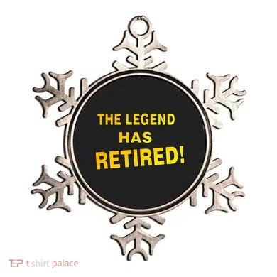 The Legend Has Retired Ornament