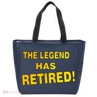 The Legend Has Retired Tote Bag thumb 0
