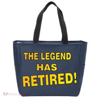 The Legend Has Retired Tote Bag