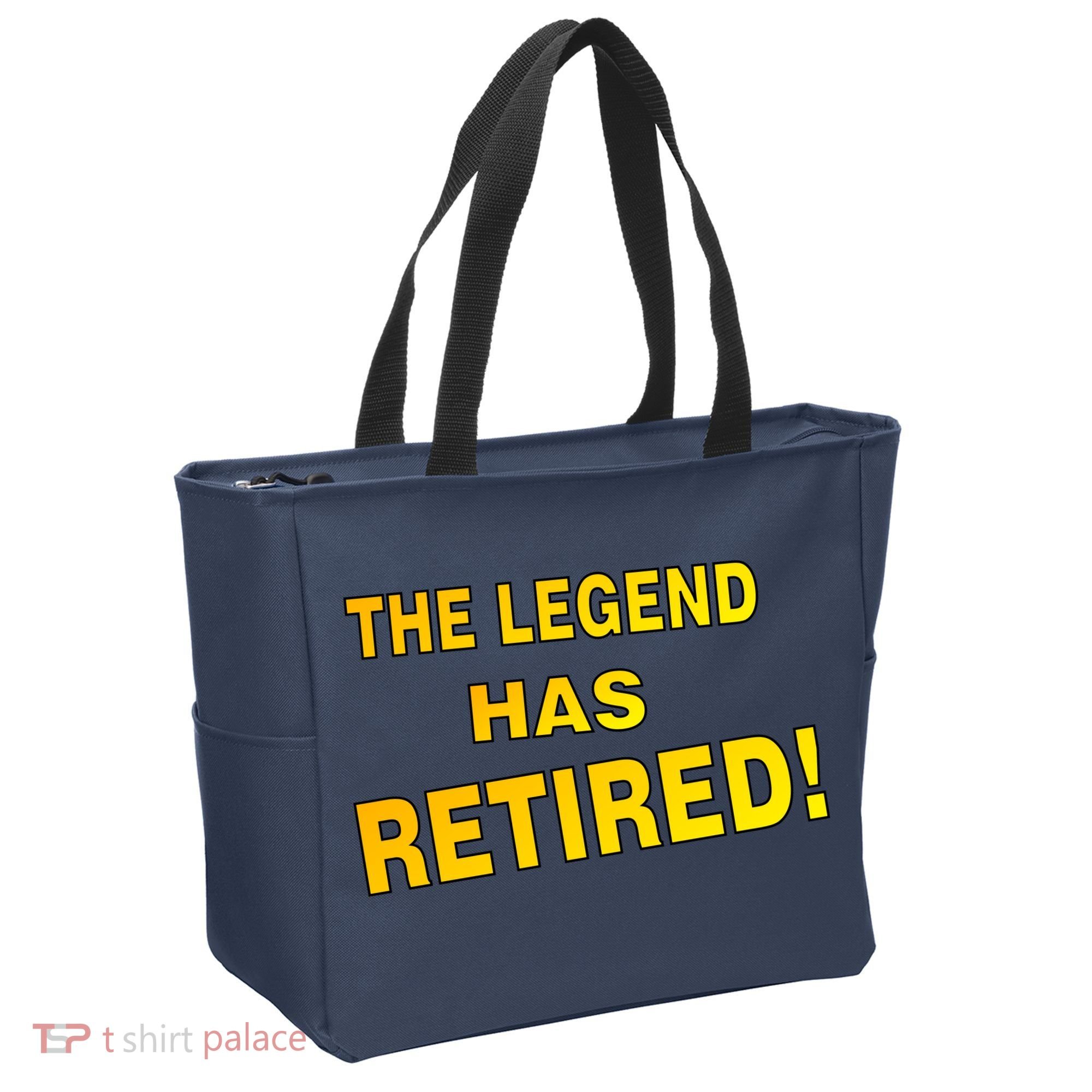The Legend Has Retired Tote Bag