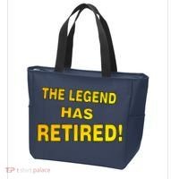 The Legend Has Retired Tote Bag thumb 3