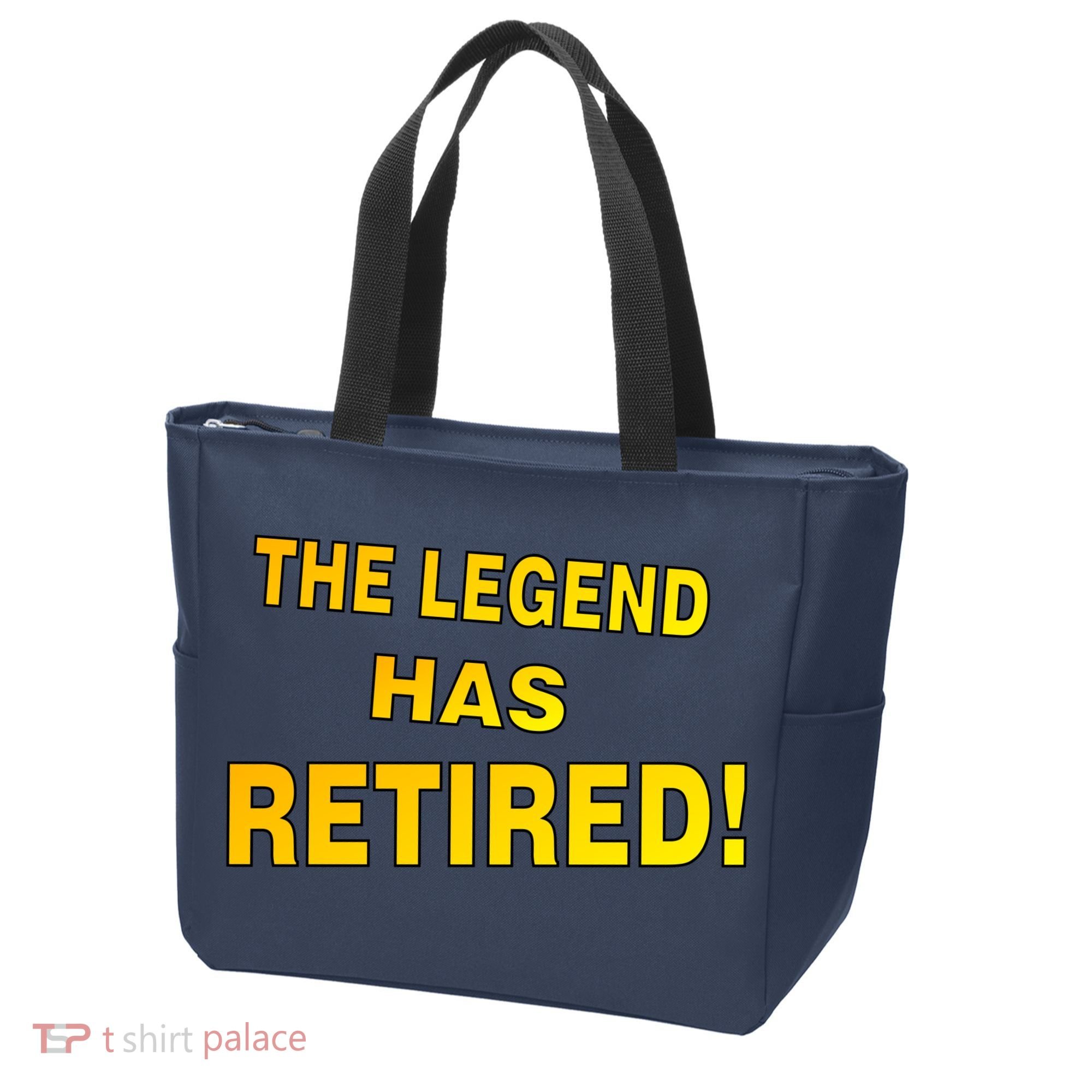The Legend Has Retired Tote Bag