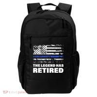 The Legend Has Retired Blue Thin Line Backpack thumb 0