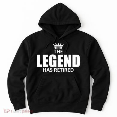 The Legend Has Retired Crown Hoodie
