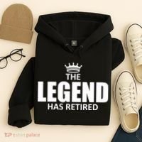 The Legend Has Retired Crown Hoodie thumb 4