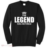 The Legend Has Retired Crown Sweatshirt thumb 0