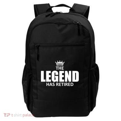 The Legend Has Retired Crown Backpack