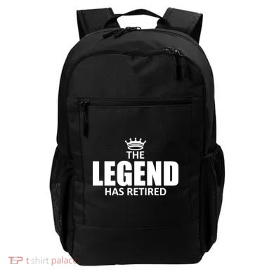 The Legend Has Retired Crown Backpack