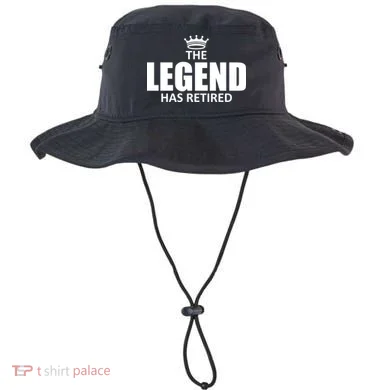 The Legend Has Retired Crown Bucket Hat
