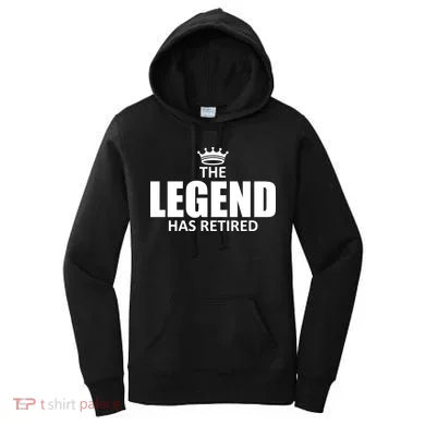 The Legend Has Retired Crown Women's Hoodie