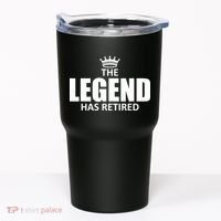 The Legend Has Retired Crown Tumbler thumb 0