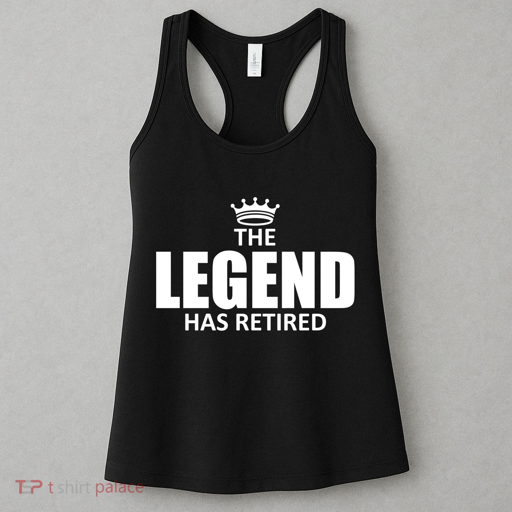 The Legend Has Retired Crown Women's Tank Top