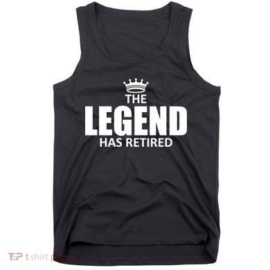 The Legend Has Retired Crown Tank Top